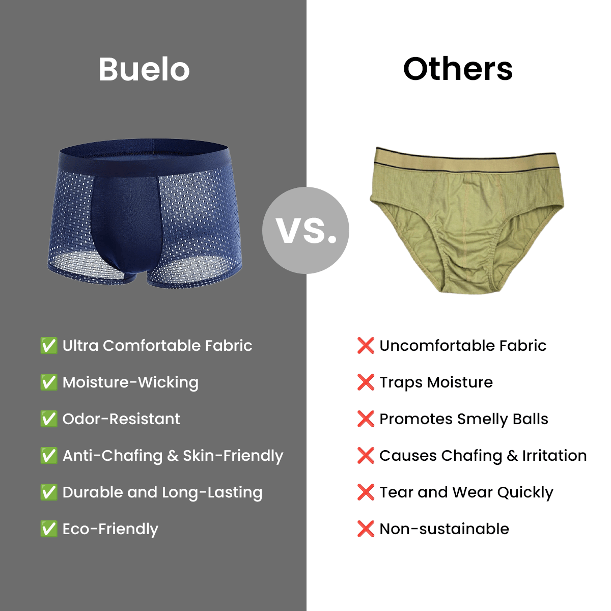 5 kaufen, 5 GRATIS erhalten – Boxershorts aus Bambusfaser – Ultimativer Komfort & garantierte Langlebigkeit