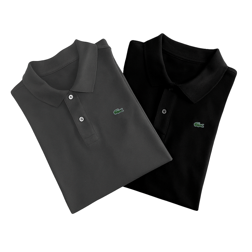[2 NEHMEN, 1 BEZAHLEN] 2er-Set Premiere Polo-Shirts LCT
