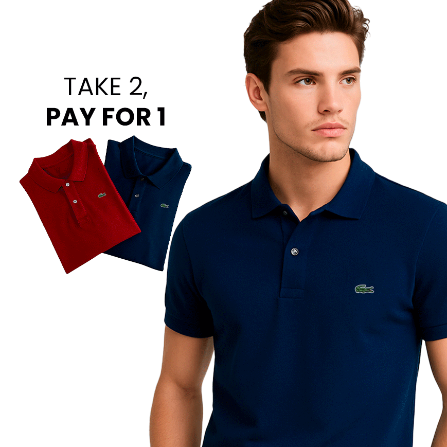 [2 NEHMEN, 1 BEZAHLEN] 2er-Set Premiere Polo-Shirts LCT