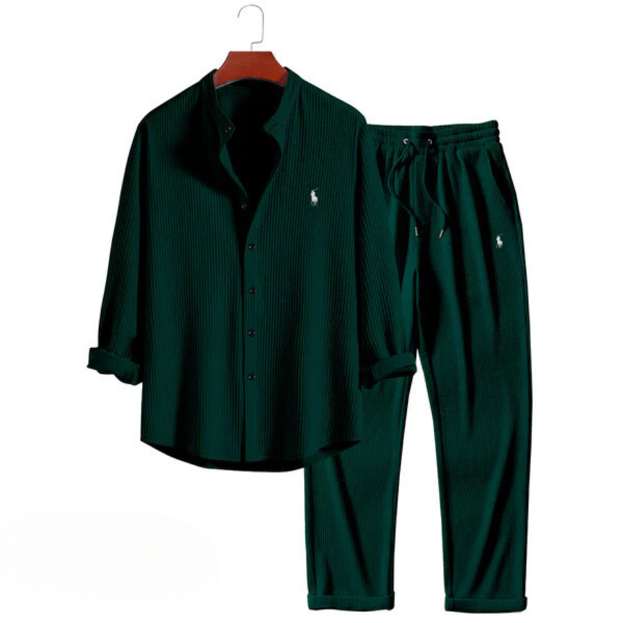 [2 ERHALTEN, 1 BEZAHLEN] Premium Herren-Set Schwarz