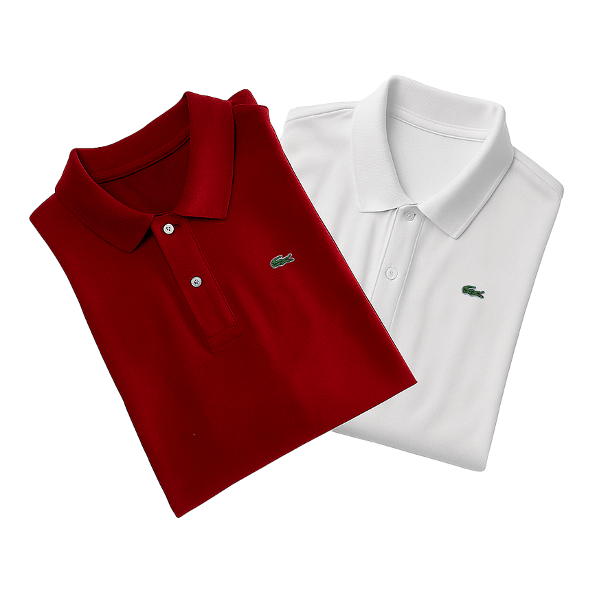 [2 NEHMEN, 1 BEZAHLEN] 2er-Set Premiere Polo-Shirts LCT