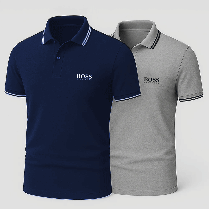 [2 Kaufen, 1 Bezahlen] 2er-Pack Premiere Polo-Shirts