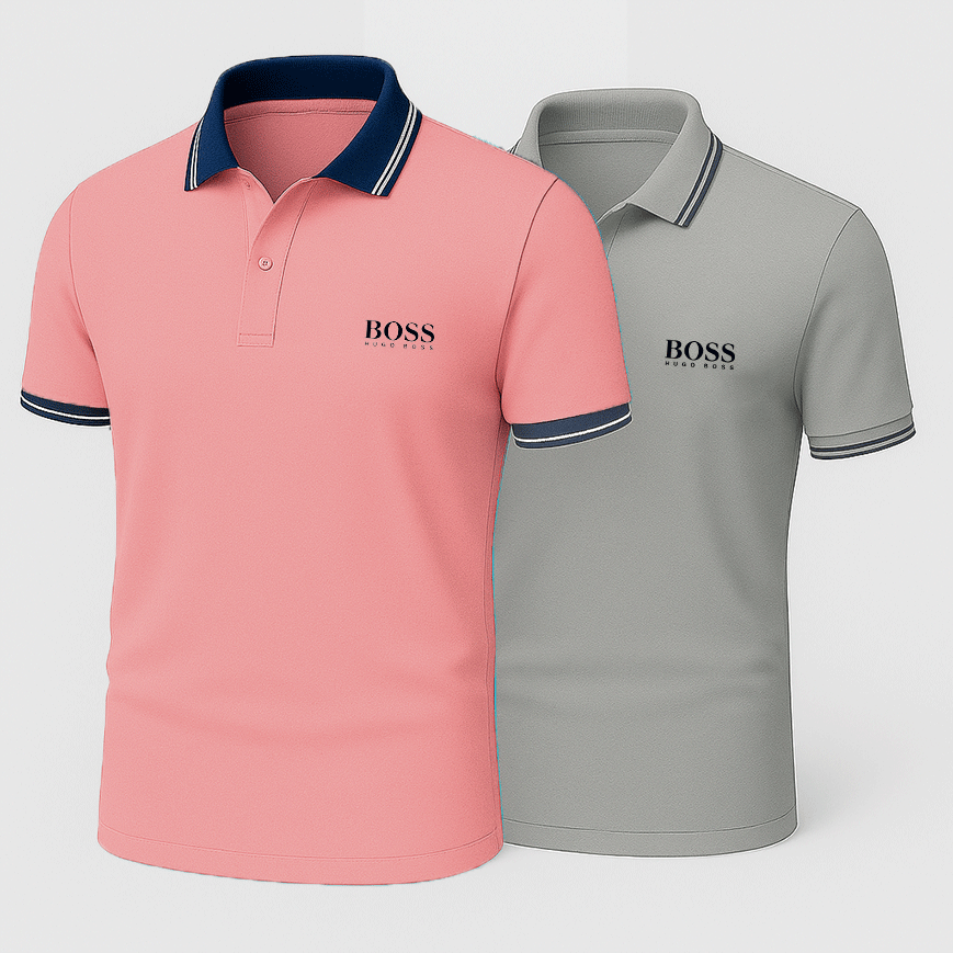 [2 Kaufen, 1 Bezahlen] 2er-Pack Premiere Polo-Shirts