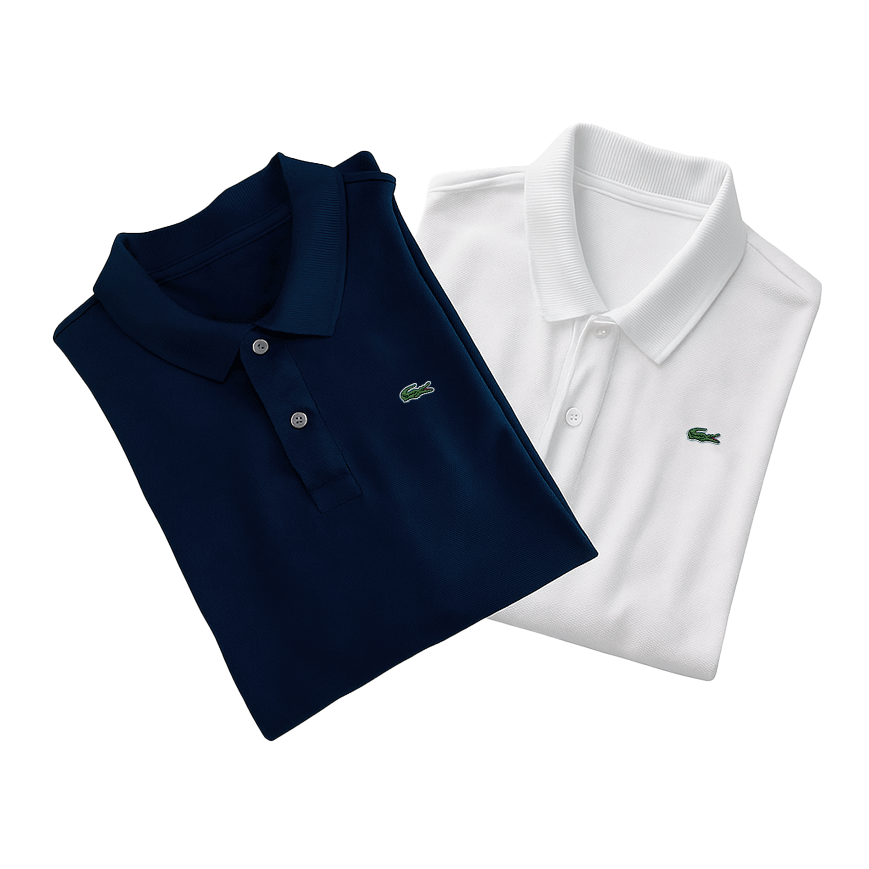 [2 NEHMEN, 1 BEZAHLEN] 2er-Set Premiere Polo-Shirts LCT