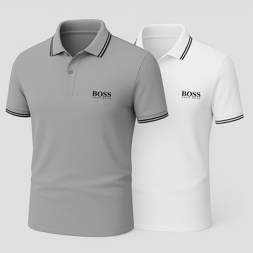 [2 Kaufen, 1 Bezahlen] 2er-Pack Premiere Polo-Shirts