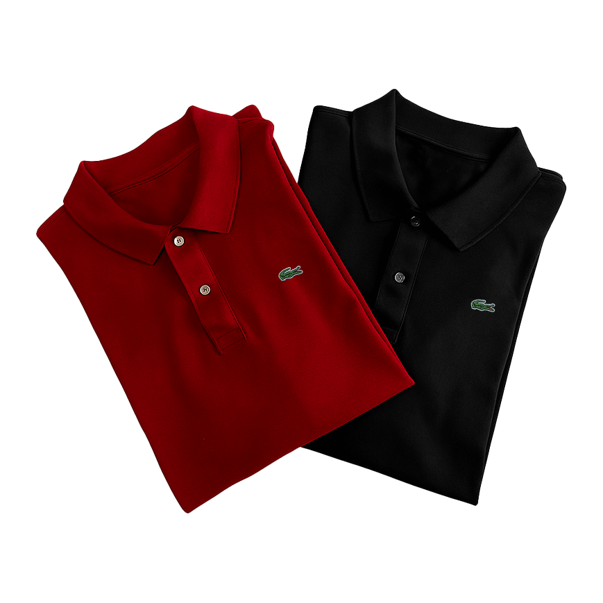 [2 NEHMEN, 1 BEZAHLEN] 2er-Set Premiere Polo-Shirts LCT