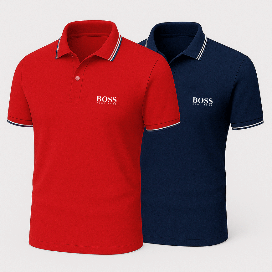 [2 Kaufen, 1 Bezahlen] 2er-Pack Premiere Polo-Shirts