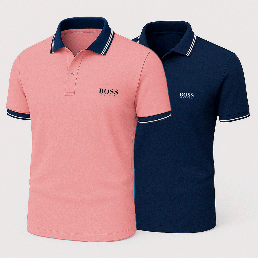 [2 Kaufen, 1 Bezahlen] 2er-Pack Premiere Polo-Shirts