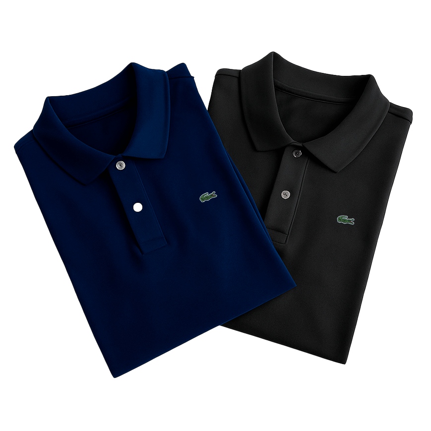 [2 NEHMEN, 1 BEZAHLEN] 2er-Set Premiere Polo-Shirts LCT