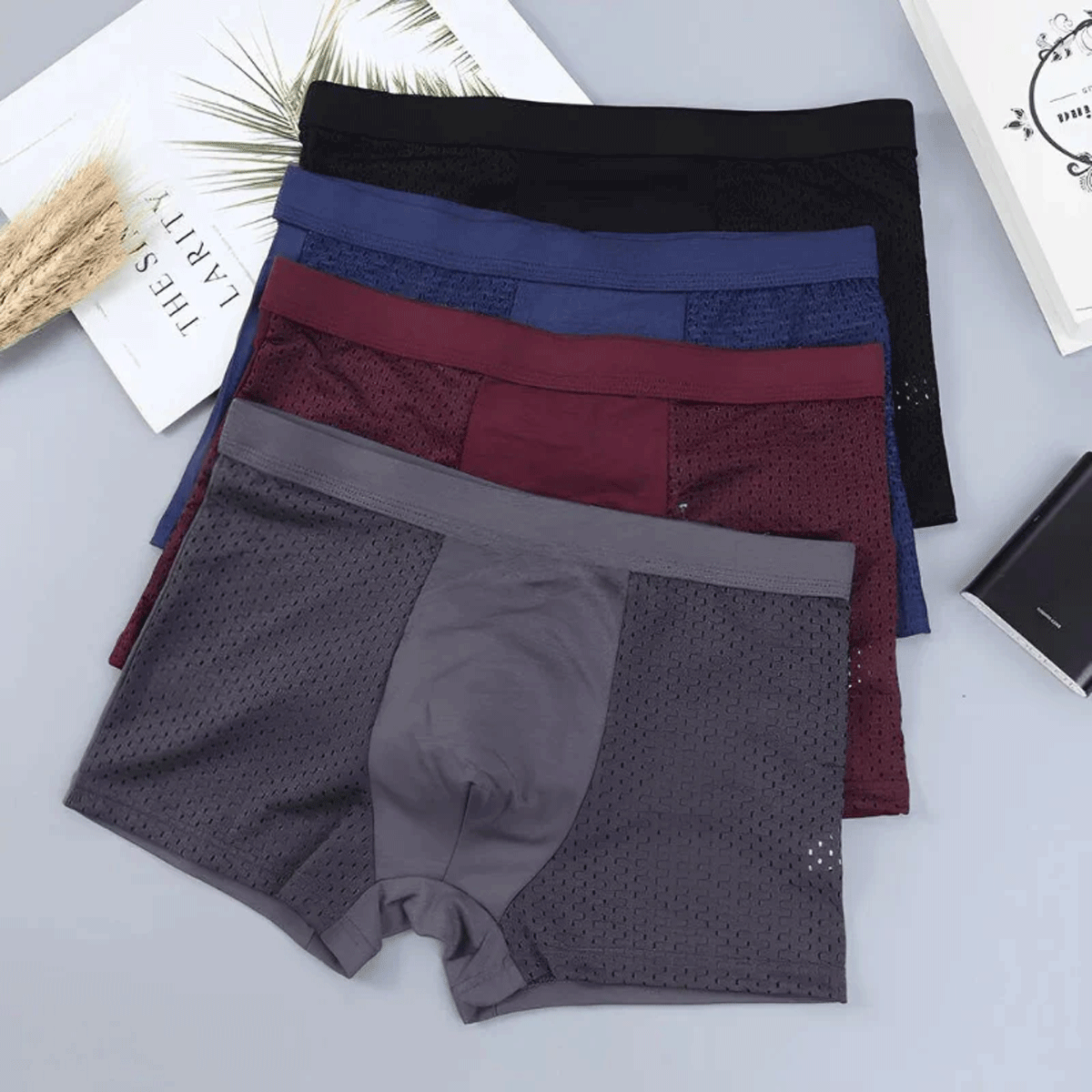 5 kaufen, 5 GRATIS erhalten – Boxershorts aus Bambusfaser – Ultimativer Komfort & garantierte Langlebigkeit