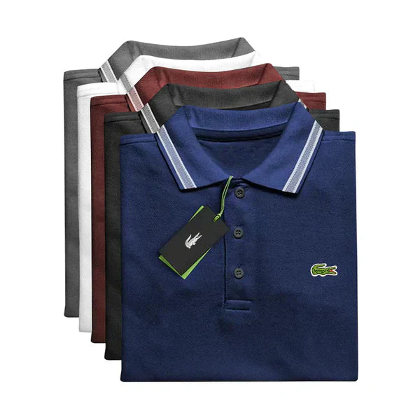 [3 KAUFEN, 5 BEKOMMEN] 5er-Set LCT Essential Poloshirts