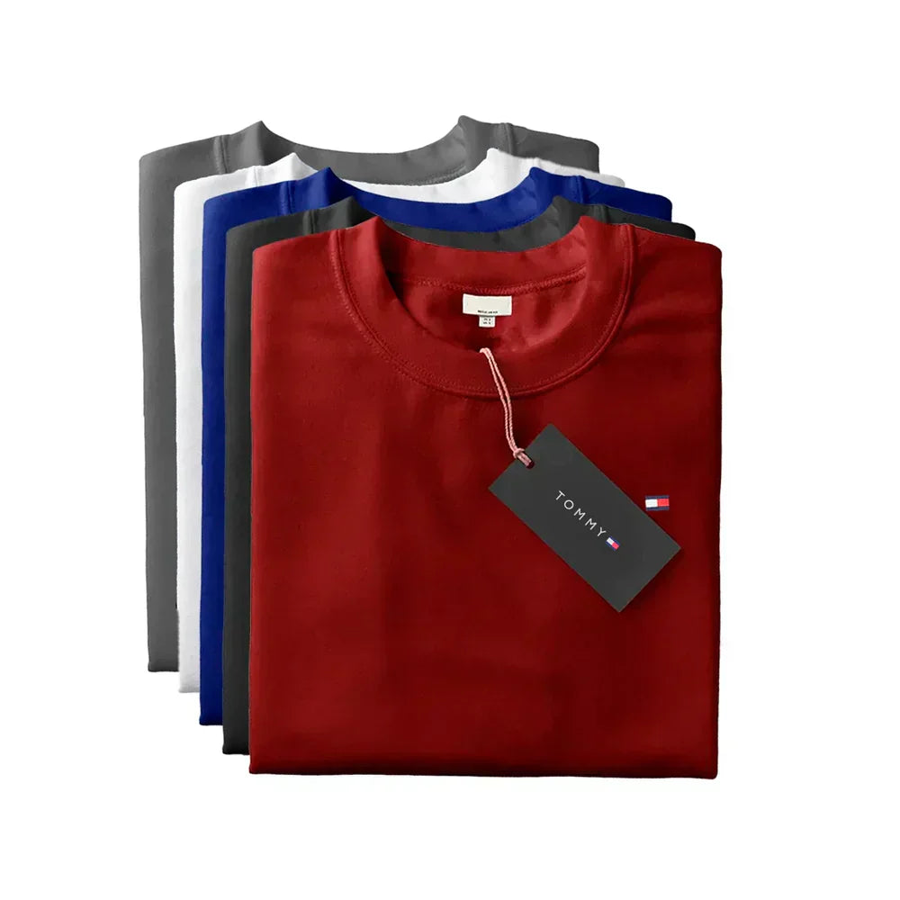[3 KAUFEN, 5 BEKOMMEN] 5er-Set TH Essential T-Shirts